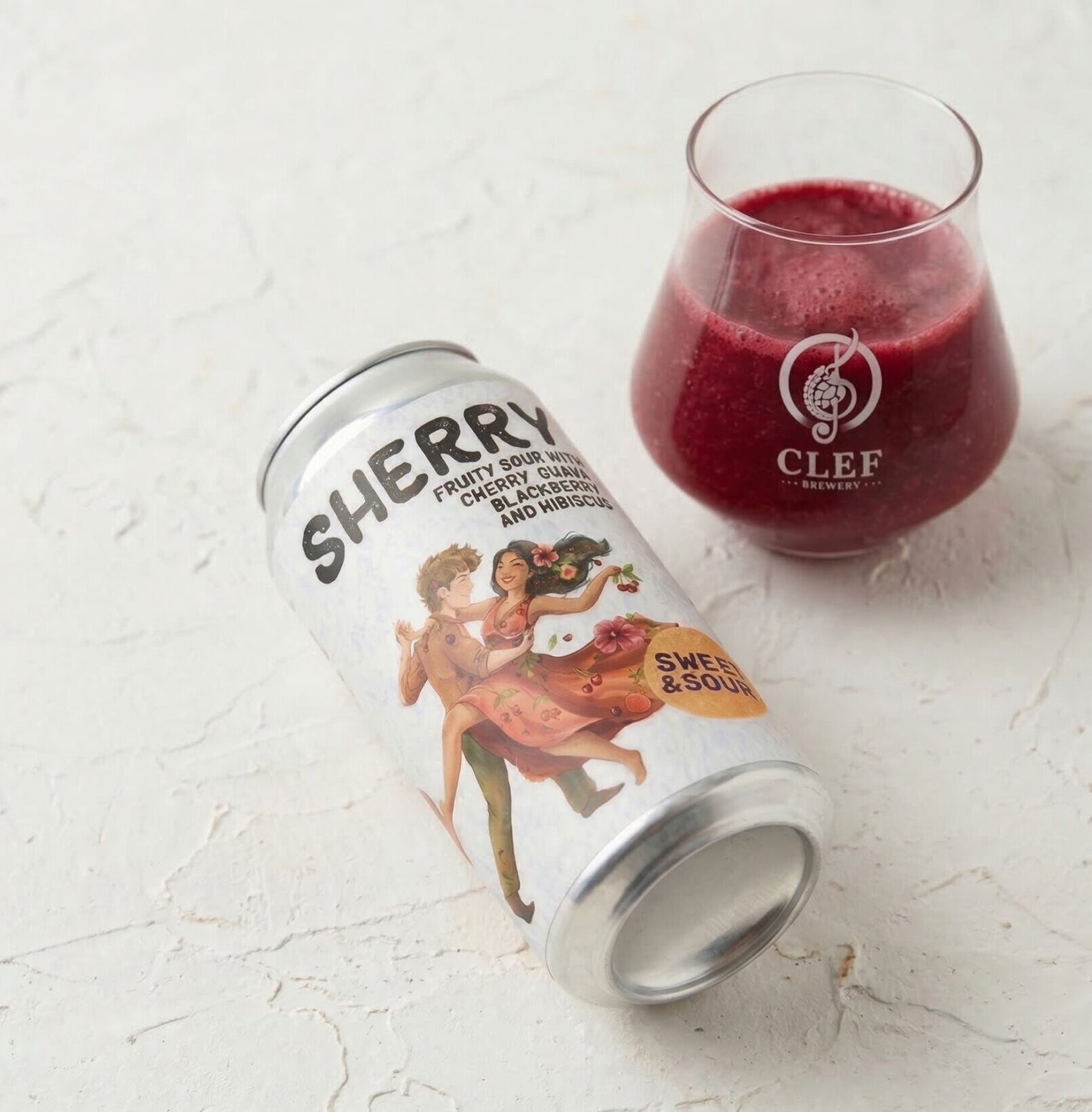 Sherry (0,5l), Fruity Sour With Cherry, Guava, Blackberry And Hibiscus