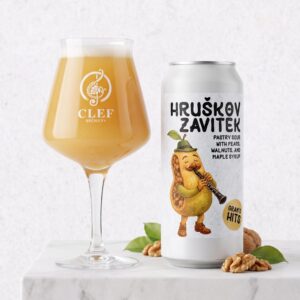 Hruškov zavitek (0,5l), Pastry Sour Ale with Pears, Walnuts And Maple Syrup