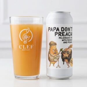 Papa Don't Preach (0,5l), Milkshake IPA With Papaya And Peaches